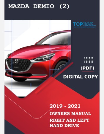 mazda demio- mazda 2 owners manual 2019-2021 rhd &lhd
